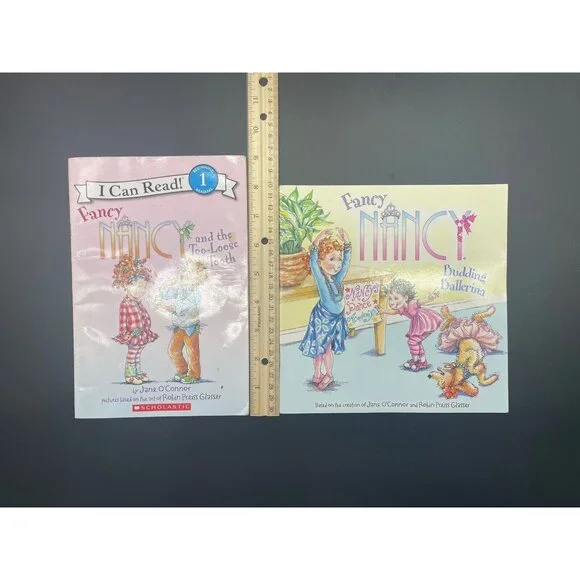 Fancy Nancy Books Lot of 4 Children’s Girls Jane O’Conner Hardback Paperback - Picture 10 of 10